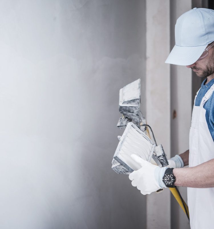 Caucasian Construction Worker